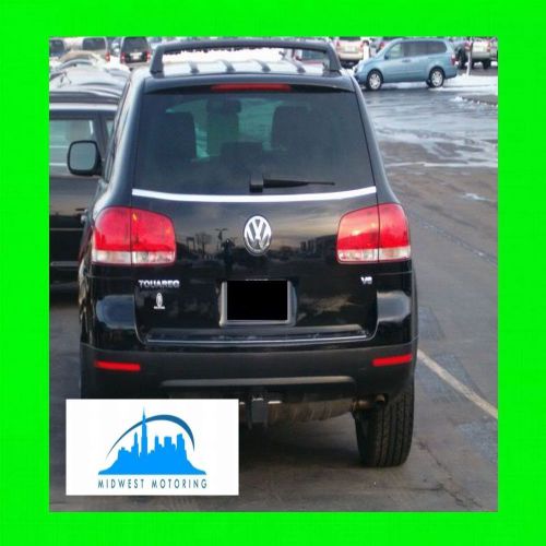 2004-2011 vw volkswagen touareg chrome trunk tailgate trim molding w/5yr wrnty