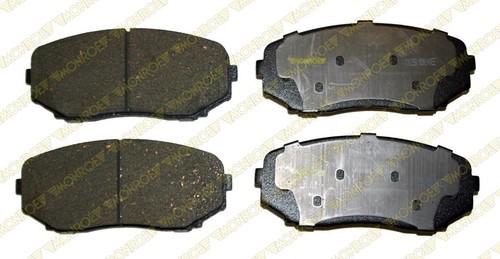 Monroe cx1258 brake pad or shoe, front-monroe ceramics brake pad