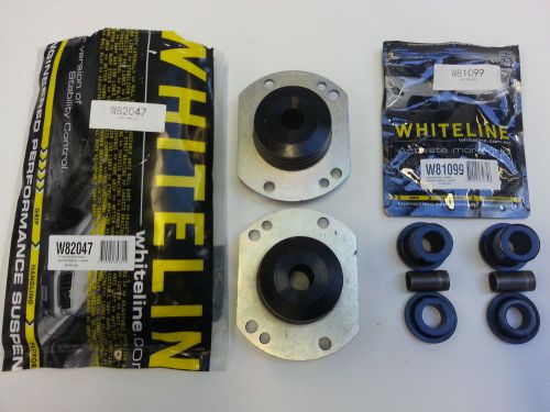 Uc104 whiteline radius rod bushing combo - chassis &amp; control arm &#039;03-&#039;06 gto