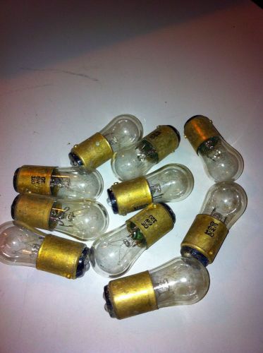 Bulk lot of ten (10) # 120 single filament 6w bulbs - vintage - new old stock