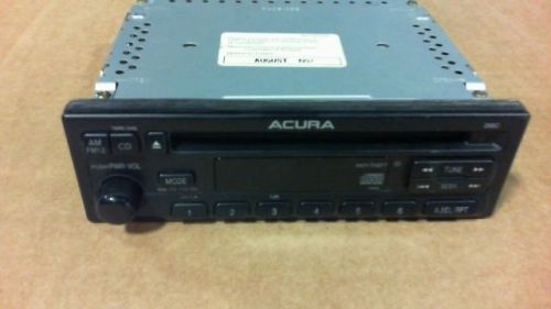 97 98 99 acura cl audio equipment am-fm-cd player 4 cyl 3187