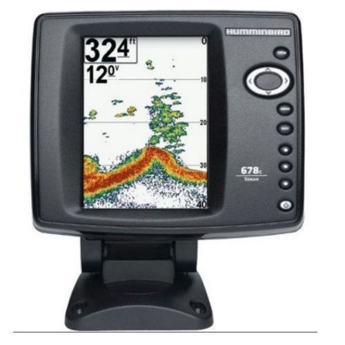 Humminbird 678c hd boat fishfinder w/transducer 409410-1