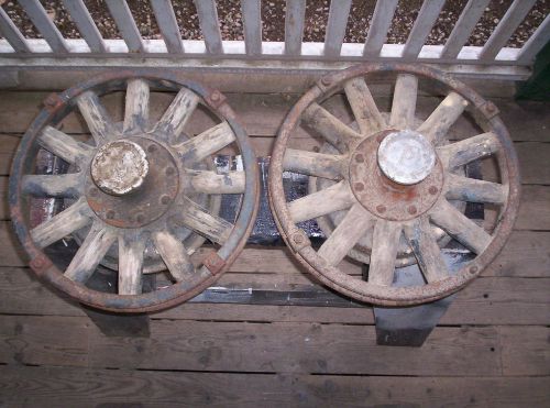 Early plymouth wheels, model t, dodge, chevy, ford, wooden wheels, chrysler