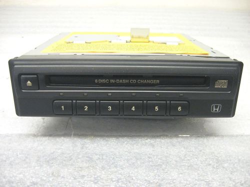 New honda cd changer, in dash, 6-disc (p/n 08a06-3b1-300rm) fits see description