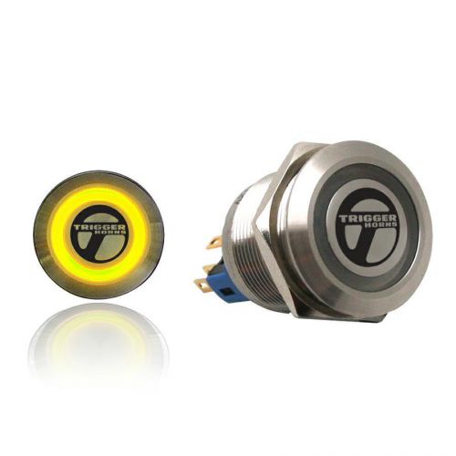 Trig trigger billet button :: yellow illumination 0849