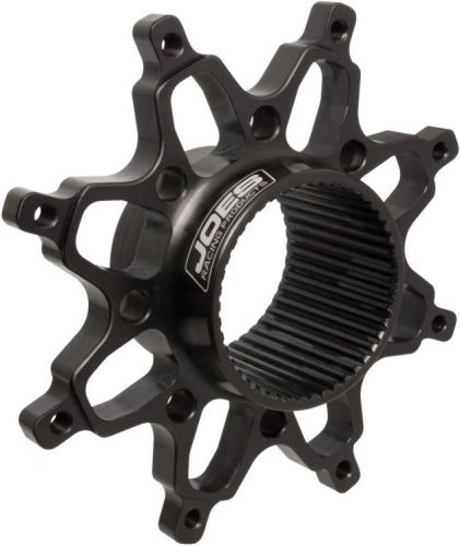 Joes micro sprint car brake rotor carrier,black anodized,5/16&#034; coarse threads