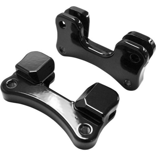 Open-box drag specialties black 21&#034; fender lift brackets harley touring 2014-16