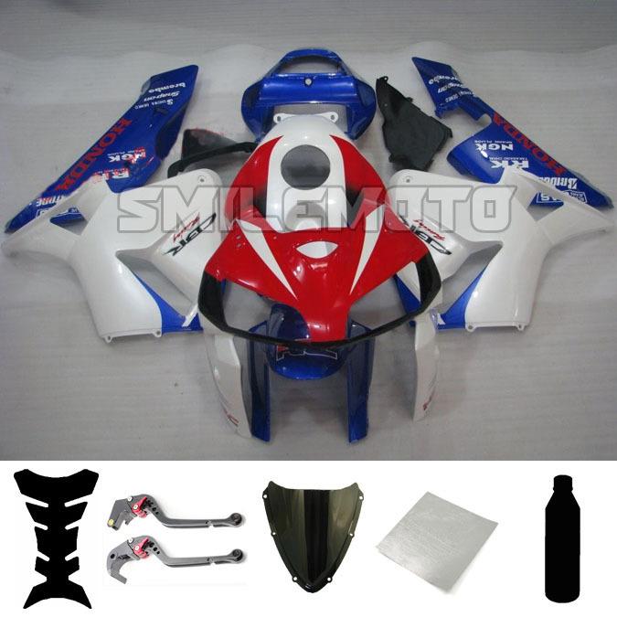 Bundle injection fairing windscreen levers for honda 2005 2006 cbr 600 rr f5 pbh