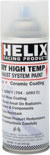 Helix 165-1150 paint sat cl hi temp 11oz