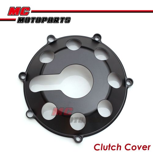 Black billet open clutch cover ducati mts 1100 ds streetfighter cc44