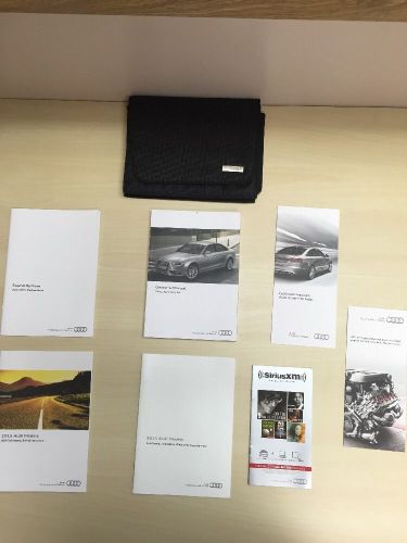 Audi a4 s4 sedan 2015 owners manual service guide  + case oem