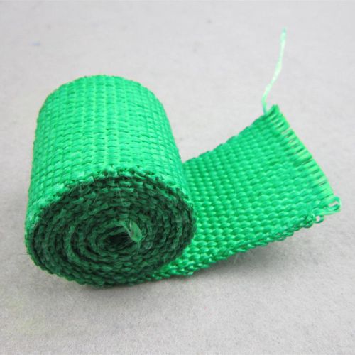 Green 2&#034;x 1/16&#039;&#039; x 33&#039; exhaust header turbo manifold downpipe heat wrap tape