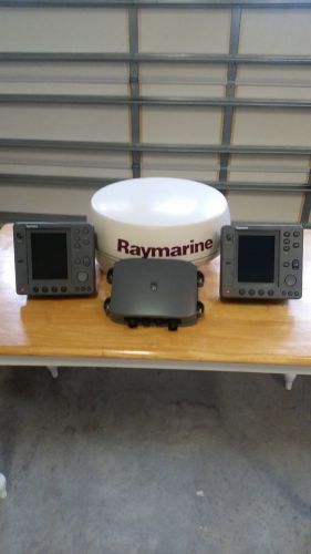 Raymarine rl70c with radar &amp; raymarine l760