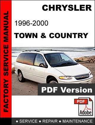 1996 - 2000 chrysler town and country service repair workshop manual