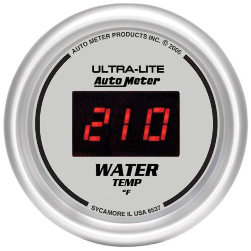 Auto meter 6537 ultra-lite; digital water temperature gauge