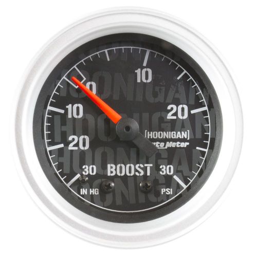 Auto meter 4303-09000 hoonigan mechanical vacuum/boost gauge