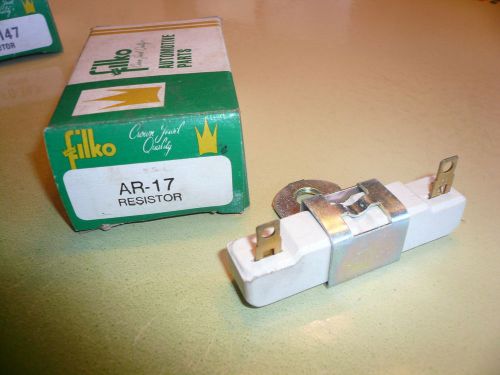 Filko ar-17 resistor chrysler dodge plymouth nos vintage