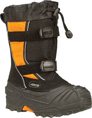 Baffin eiger youth snowmobile boots black/orange
