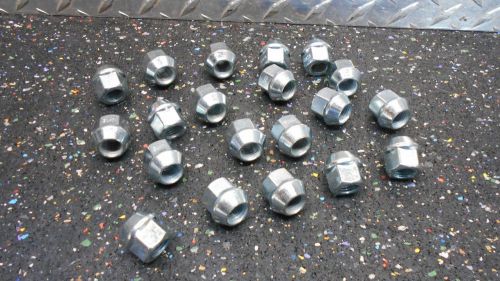 (20 each ) 5355 acorn conical lug nut 12mm x 1.5 rh chrome open end bulge 3/4&#034;