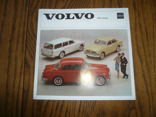 1964 volvo 122 s series sales brochure - vintage