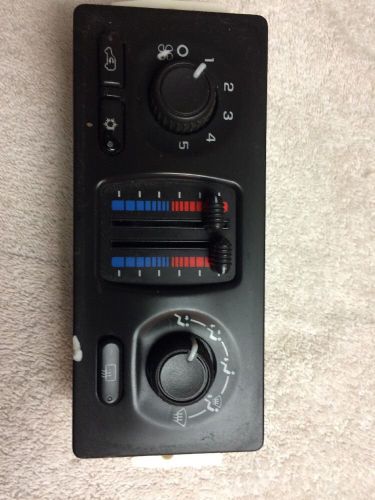 03 04 silverado sierra tahoe yukon a/c heater control with defogger mfg 1/07 oem