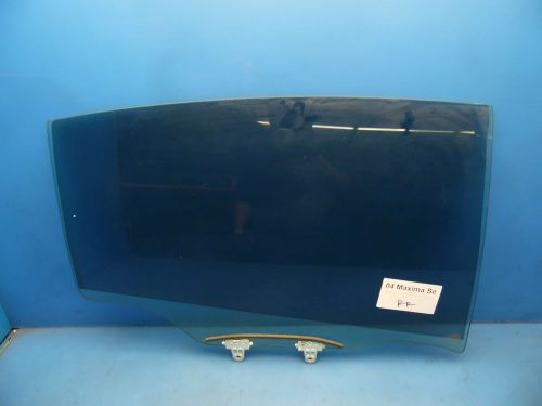 04-06 nissan maxima oem rear right side door window glass