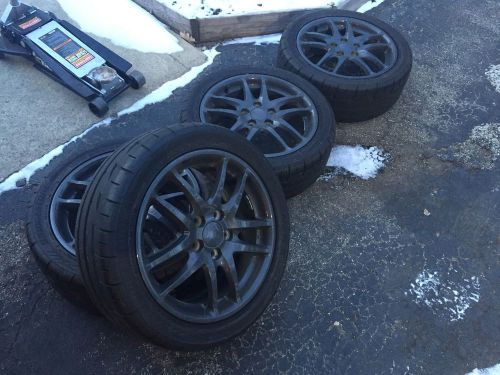 Dc5r wheels, new bridgestone potenza re-11a tires, and h&amp;r drm trak 25mm spacers