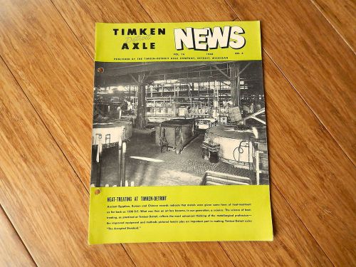 1948 timken detroit axles company news vol 16 no 4 brochure