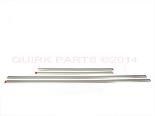 2015 chevrolet tahoe gmc yukon escalade body side molding kit silver oem new