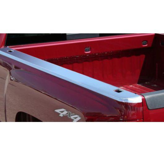 Putco set of 2 bed rail cap new polished chevy full size truck 59587