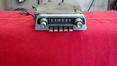 1963 thunderbird am radio