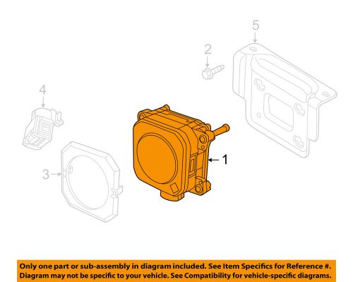 Jeep chrysler oem 2014 grand cherokee cruise control-sensor 68109355ai