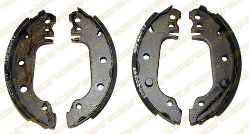 Monroe bx477 brake pad or shoe, rear-monroe drum brake shoe