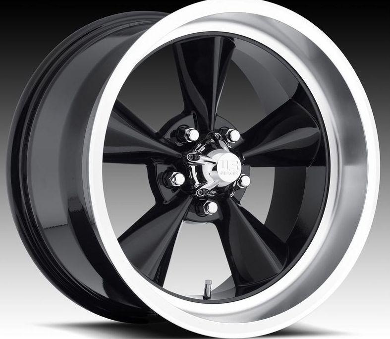 Us mags u106 18" 5x4.75 & nitto nt555 245-45-18 & 275-40-18 tires wheels black