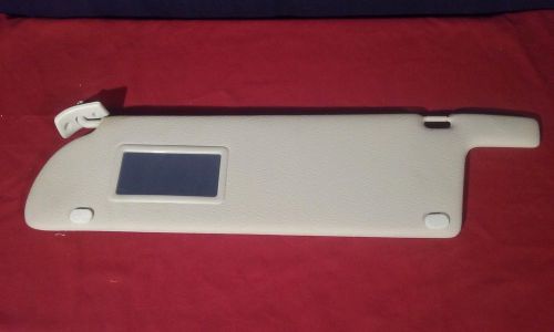 1993 vw eurovan euro van sun visor sunvisor driver side light grey oem new