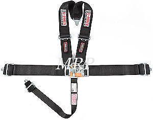 G-force black 6020bk, 5pt sfi seat belt latch &amp; link v-type harness set