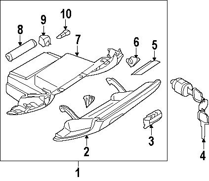 Nissan\infiniti f86321pm0a genuine oem cyl &amp; keys