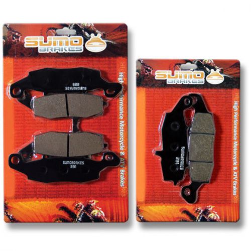 Kawasaki f+r brake pads vn 1500 vn 1600 vn 1700 nomad classic tourer vaquero