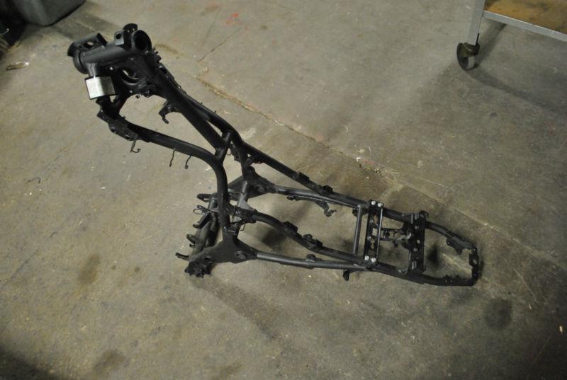 09 kawasaki ninja 250 frame slvg straight ex250 ex 250 sa32925-1