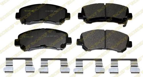 Monroe cx1338 brake pad or shoe, front-monroe ceramics brake pad