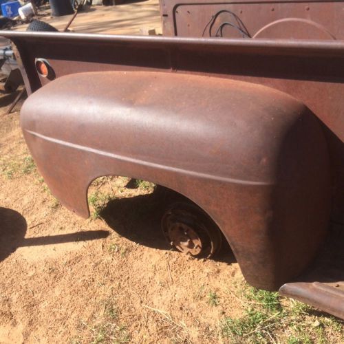 1949 1950 ford truck rear passenger side fender {free u.s. shipping}