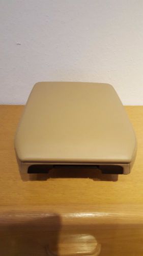 Bmw oem e38 center console arm rest, beige, than