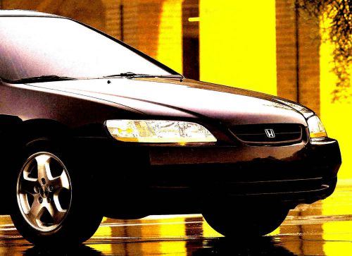 1998 honda accord coupe factory brochure-lx-ex-v6-vtec