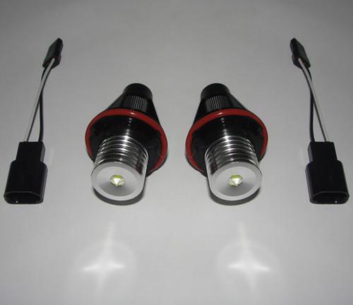 E39 e53 e60 e63e64e65e66 7000k white led angel eyes halo ring light bulb for bmw