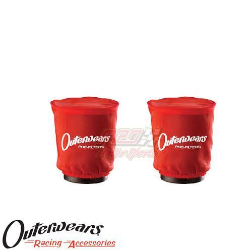 2 pack outerwears 3&#034;  breather filter cover all colors available imca ump 1025rd