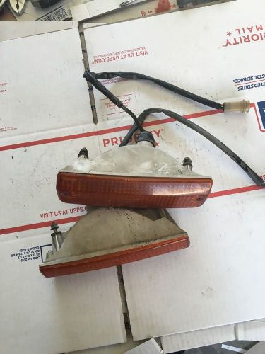 Used datsun 1979  280zx front park / turn signal lenses,