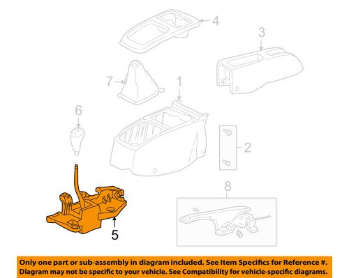 Honda oem 00-06 insight console-shifter 54100s3y003