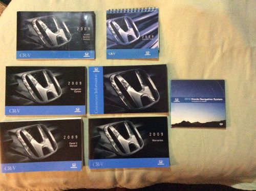 Used 2009 honda cr-v owners manuals