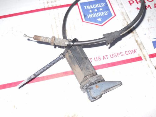 1979 kawasaki 440 drifter: choke cable assembly