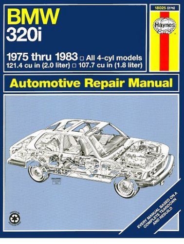 Bmw 320i repair and service manual 1975-1983